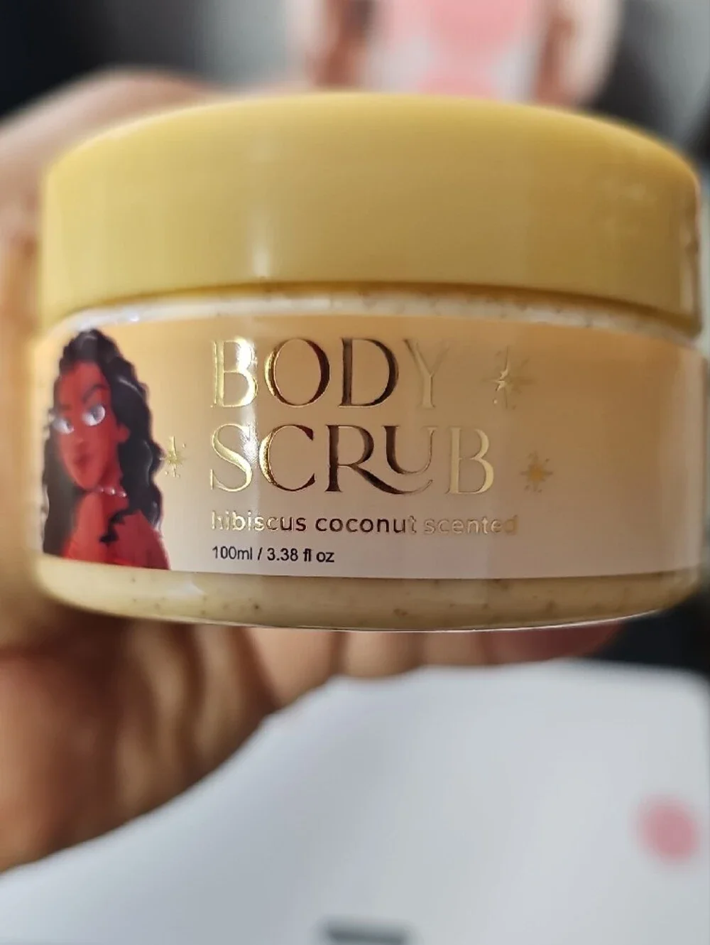Disney Princess Body Scrub Trio - Light Blue & Yellow